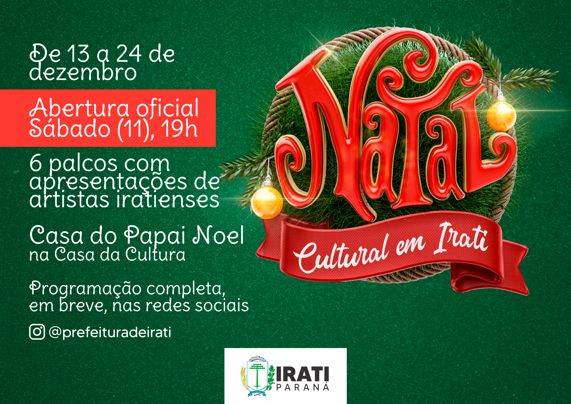 Inscrições para o concurso de Decoração Natalina “Casa Noel