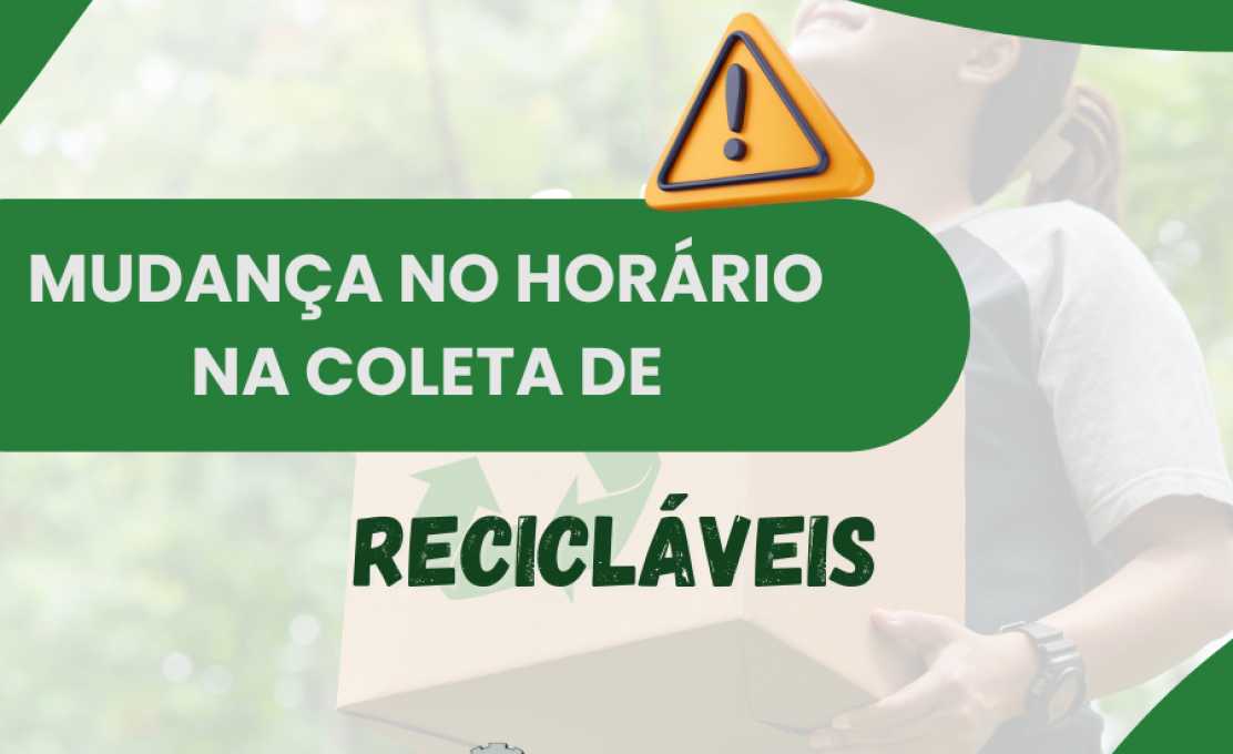 Coleta De Recicláveis Acontece Em Novos Dias E Horários