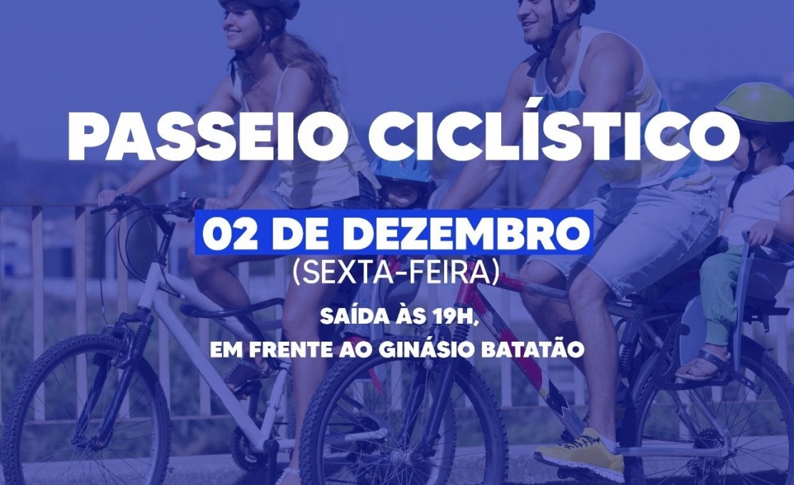 Secretaria De Esportes E Anapci Realizam Passeio Ciclístico Em Dezembro