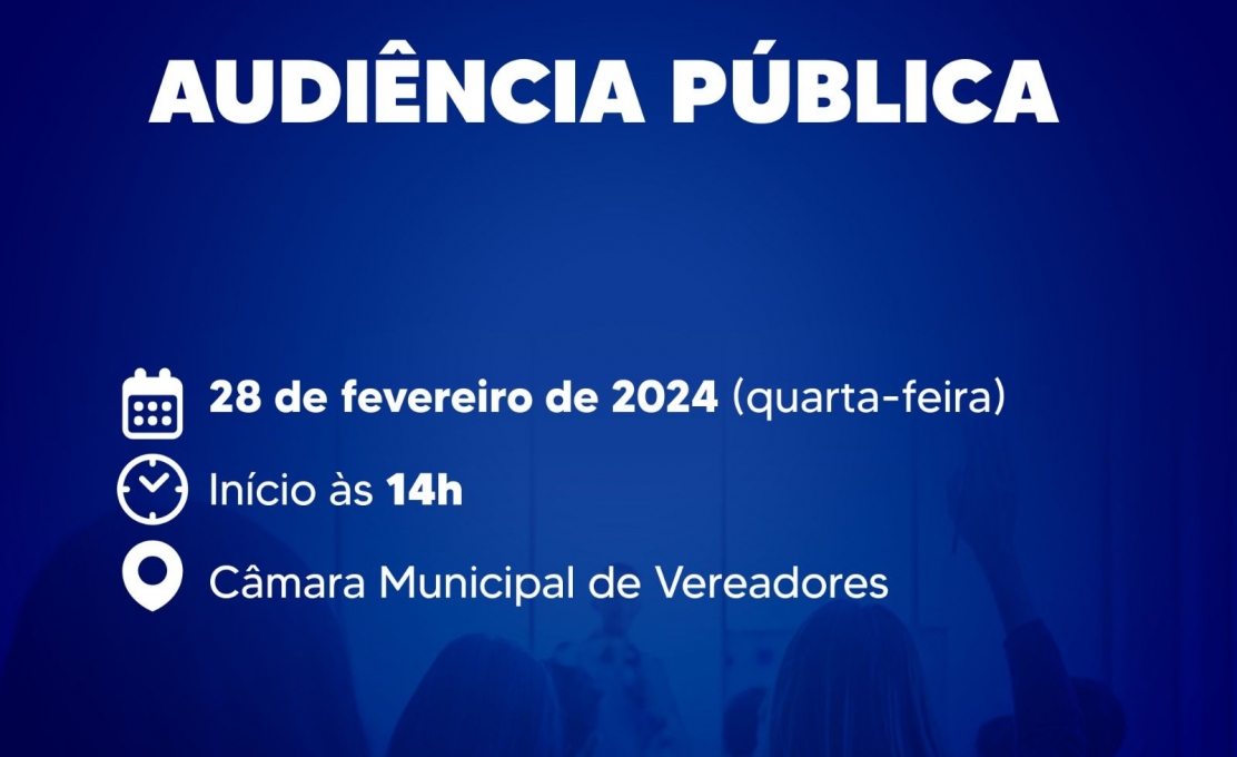 Prefeitura Convida População Para Audiência Pública De Prestação De Contas