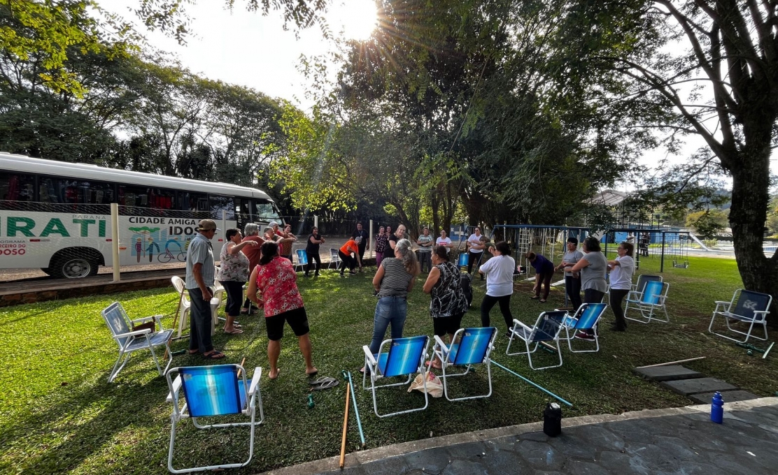 Prefeitura De Irati Promove Saúde E Bem-estar Com Atividades Para Idosos