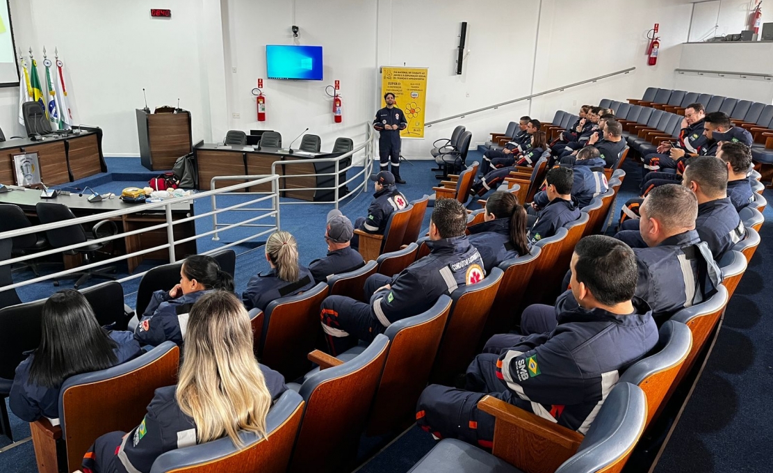 Samu 192 Realiza Treinamentos De Educação Permanente Com Foco Em Urgência E Emerg...