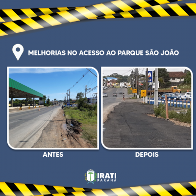 Melhorias no acesso ao Parque São João