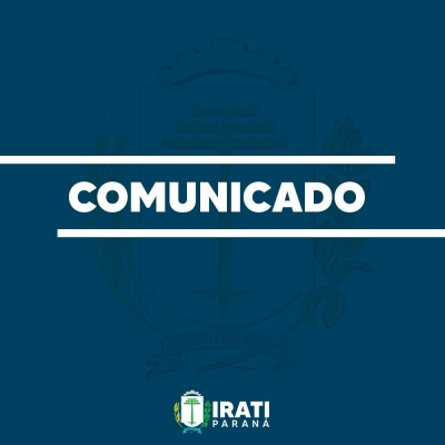 Comunicado: Reunião CONDIR (Conselho de Desenvolvimento de Irati)