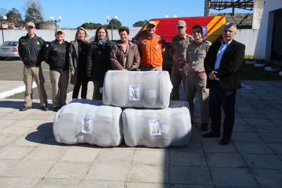 Campanha Aquece Paraná entrega 150 cobertores em Irati
