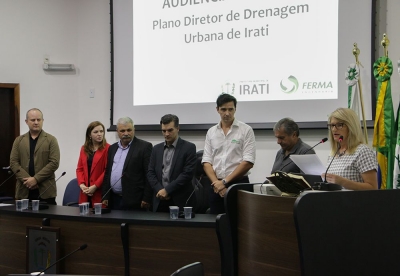 Plano Diretor de Drenagem Urbana é apresentado em Audiência Pública