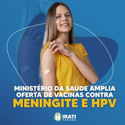 Ministério da Saúde amplia oferta de vacinas contra meningite e HPV